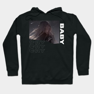 Anime Girl Cry Hoodie